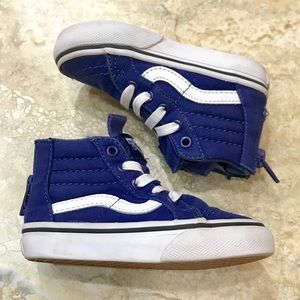 royal blue toddler vans